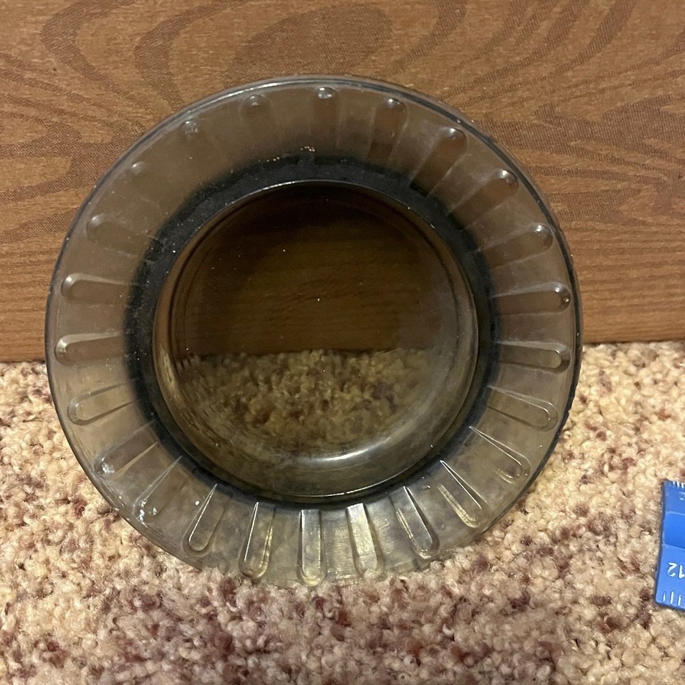Vintage Glass Ashtray